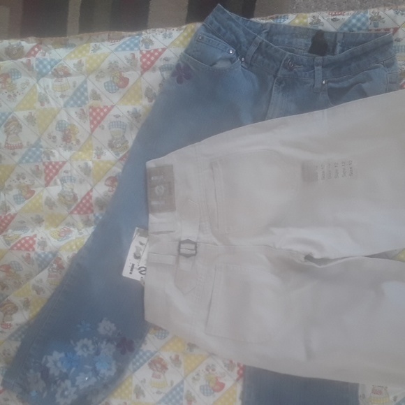 l.e.i. Kids High Waist 100% Cotton Jeans  Sz 12 Vtg - Picture 8 of 16